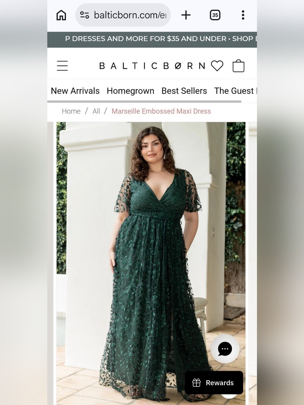 BALTIC BORN MAXI DRESS 1X